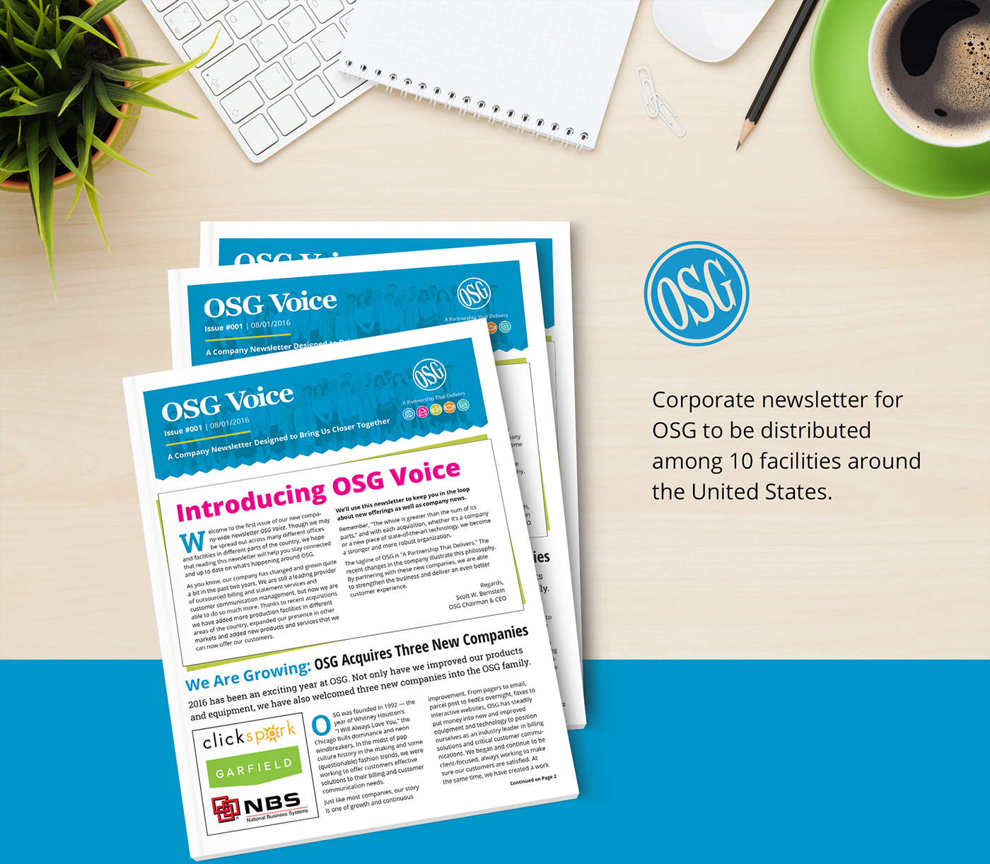 newsletter corporate newsletter electronic billing customer communications magazine publication corporate publication
