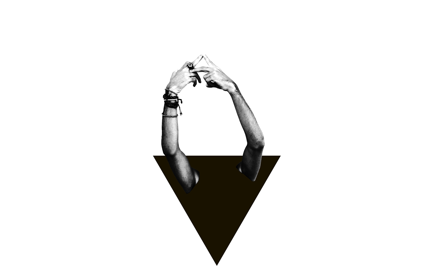 Triangles eyes le_saiko #le_saiko collage Illustrator ILLUSTRATION  pop popart pixel