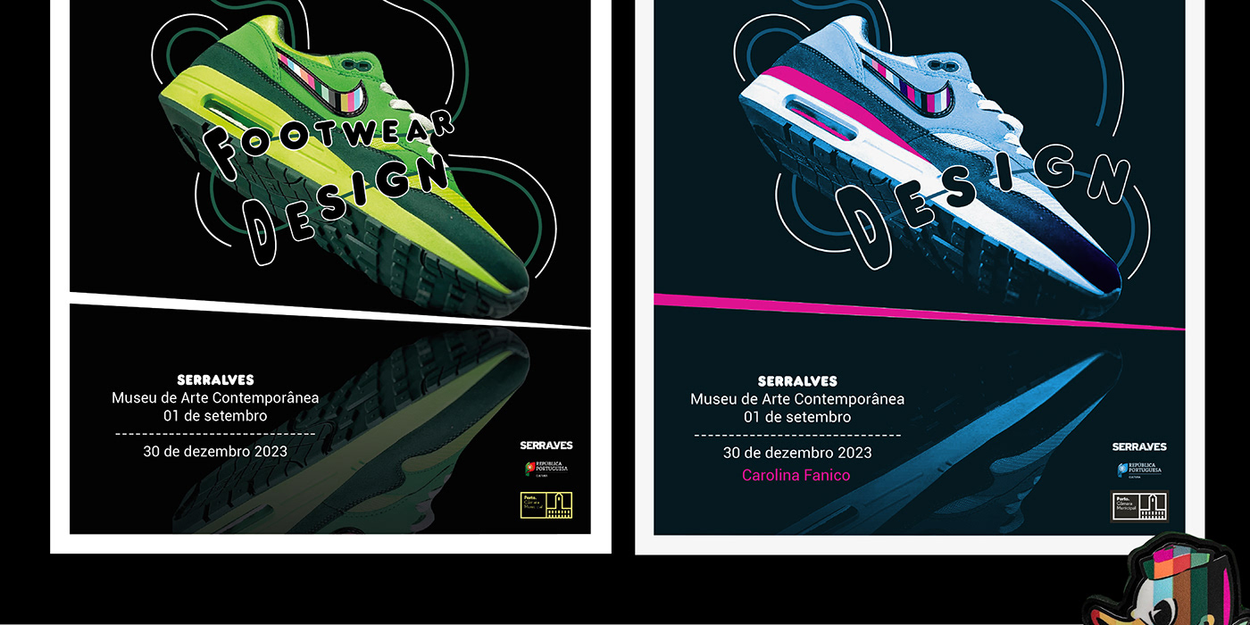 design Poster Design graphic design  Communication Design designer poster Nike typography   pantone