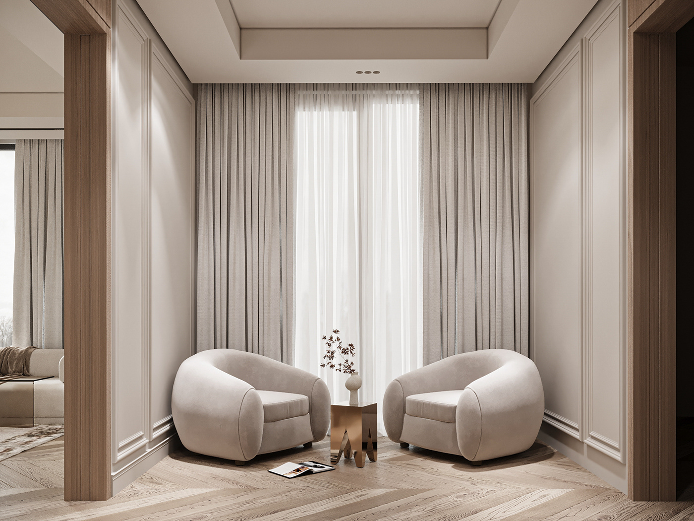 furniture indoor architecture interior design  visualization Render archviz corona CGI modern
