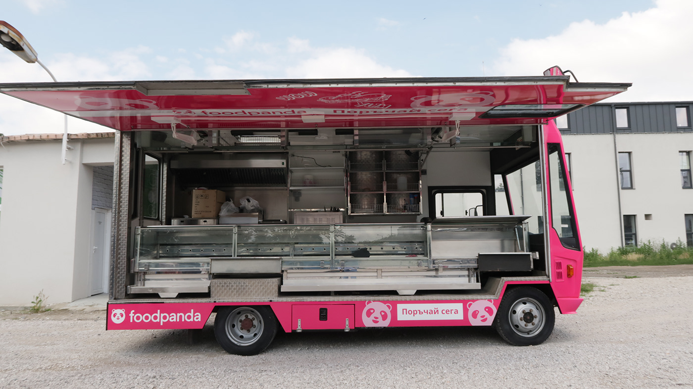 branding  design Food truck Truck automotive   vision