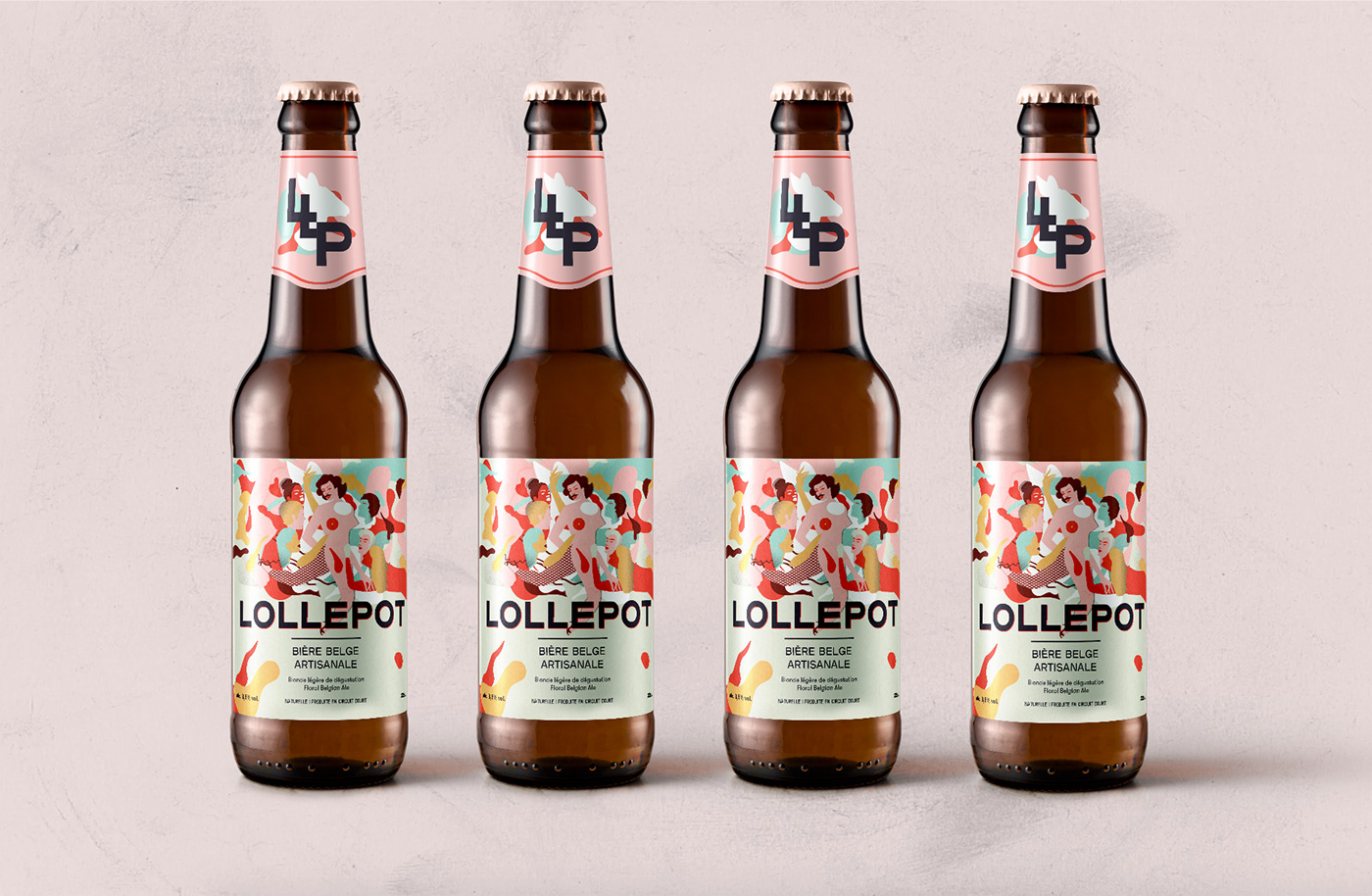 craft beer queer brew brewery Packaging identity branding  Label bottle