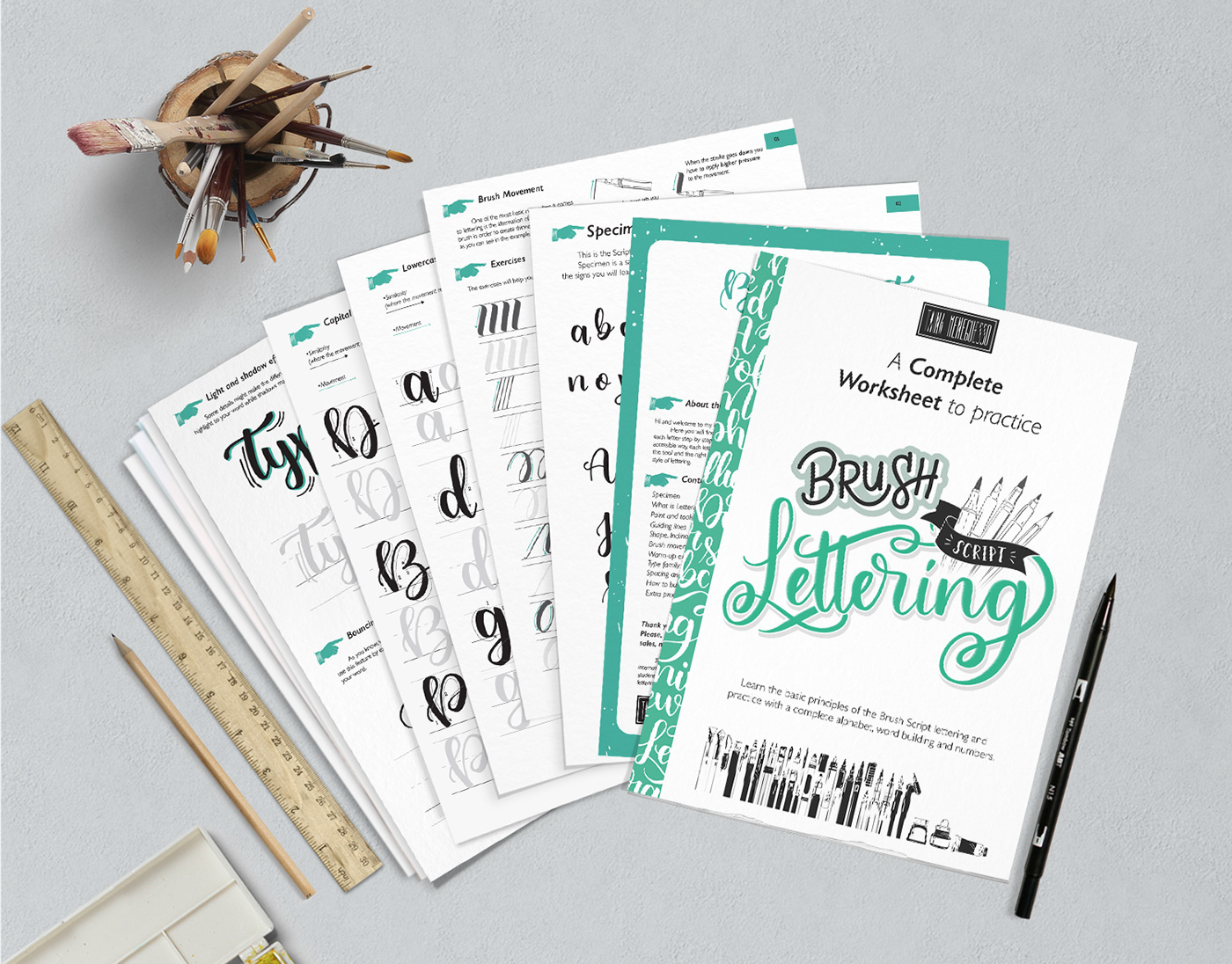 lettering Calligraphy   typography   Handlettering brushlettering graphic design  free freesample freeworksheet freefont