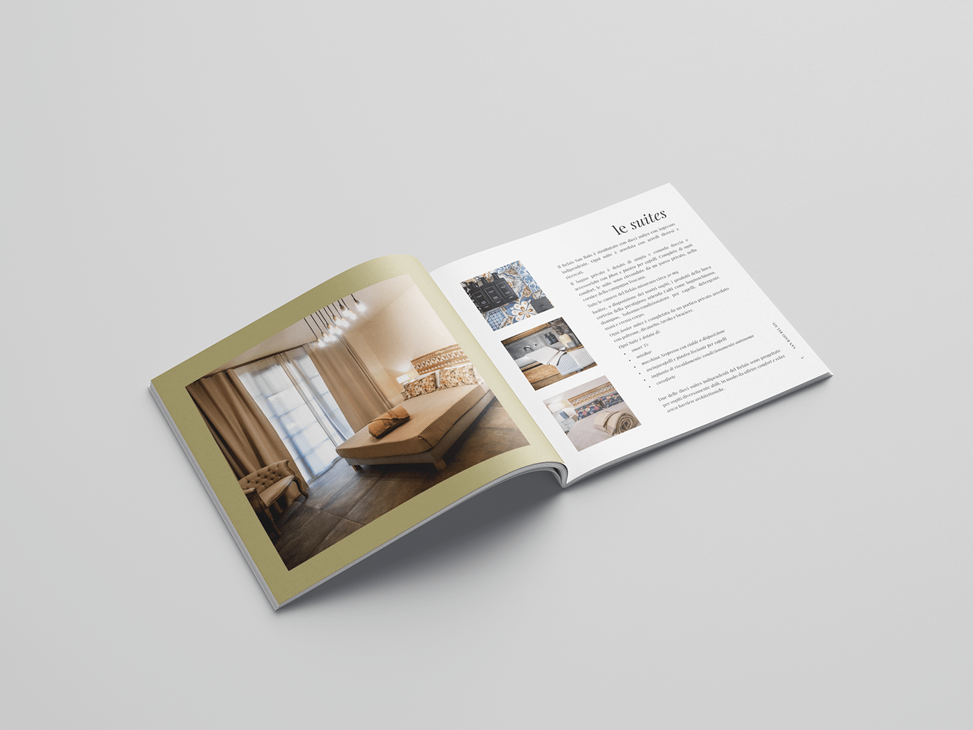 Boutique Hotel brochure grafica graphic design  lusso Luxury Hotel relais Tuscany