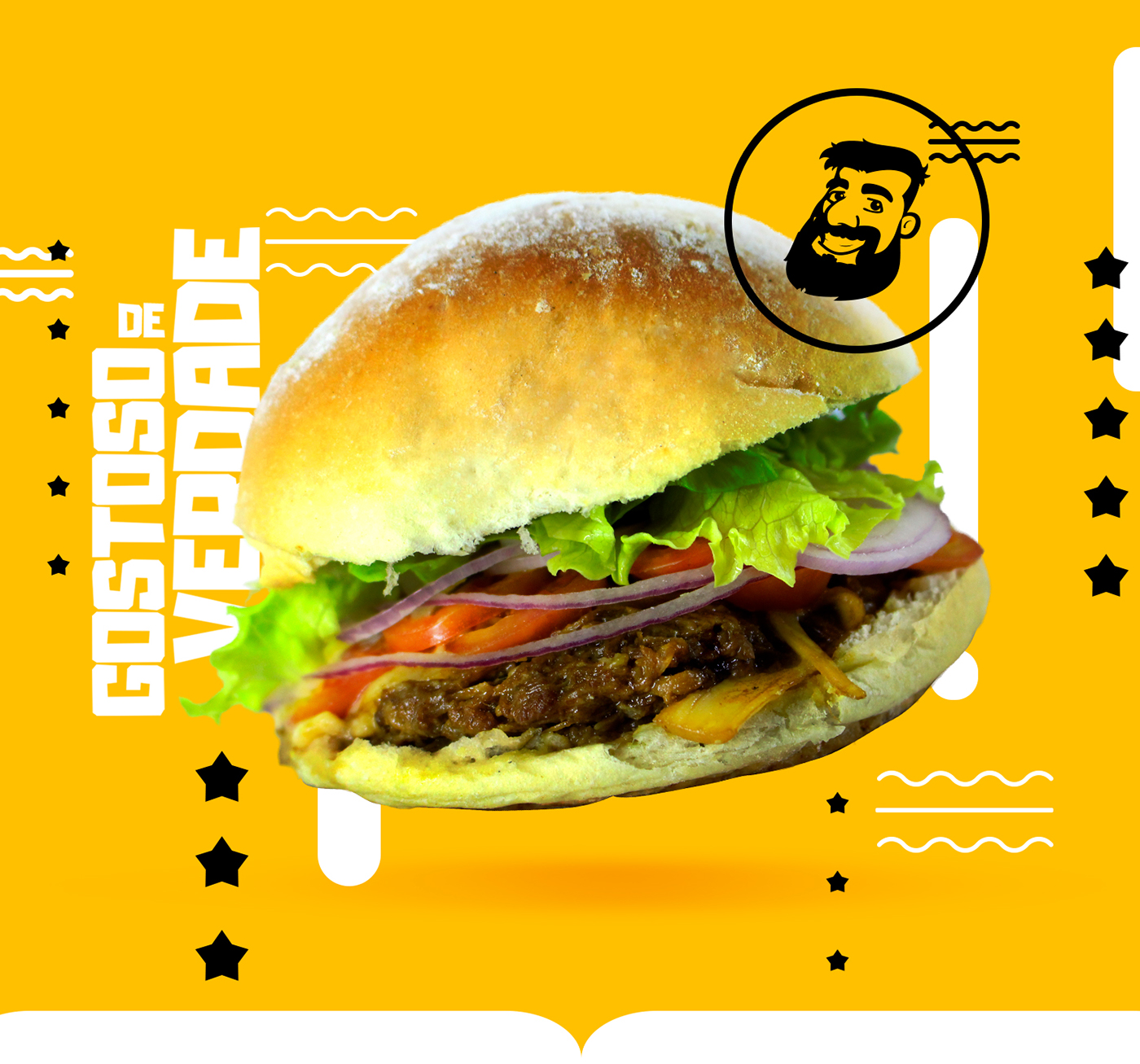 branding  burger hamburguer logo marca