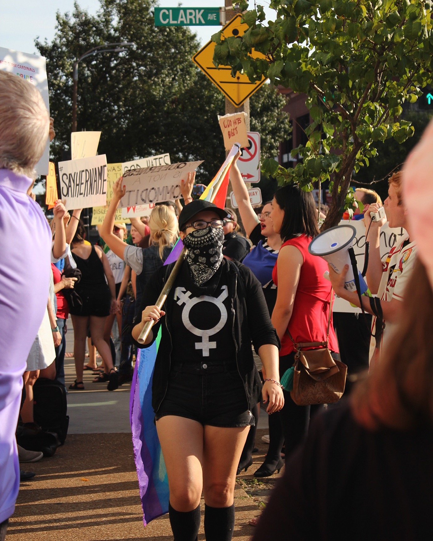 protest photoagrphy LGBTQ stl