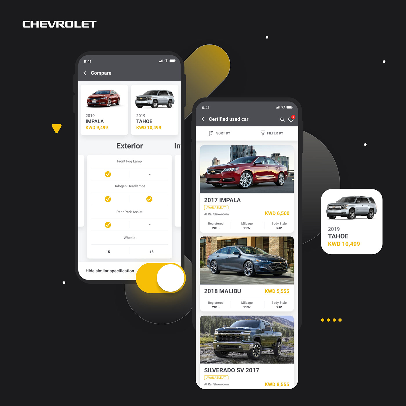app design chevrolet Kuwait mobile Mobile app UI ui design UI/UX user experience user interface