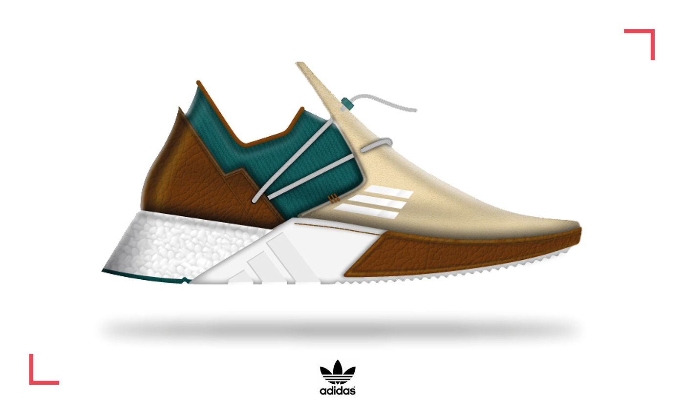 sneaker adidas footwear design product sketches Render Pensole industrial design 