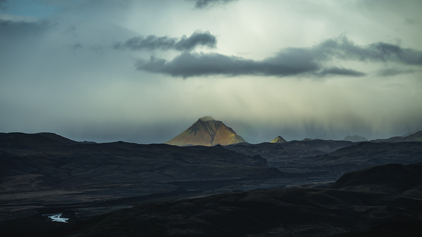 iceland Island Nature Aerial Landscape light abstract mountains Ocean water