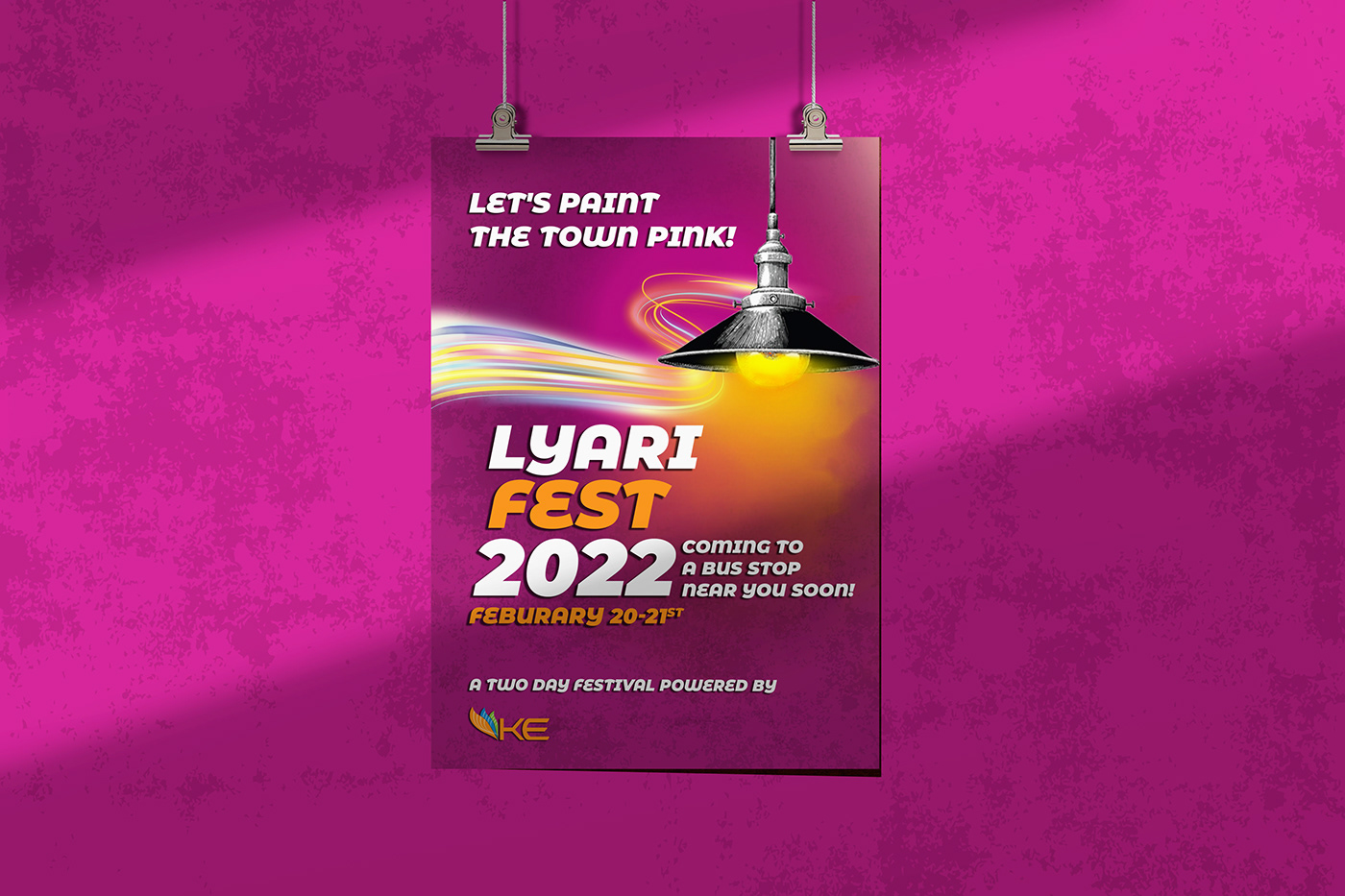 karachi Advertising  brand identity busbranding branding  Event Design KElectric lyari