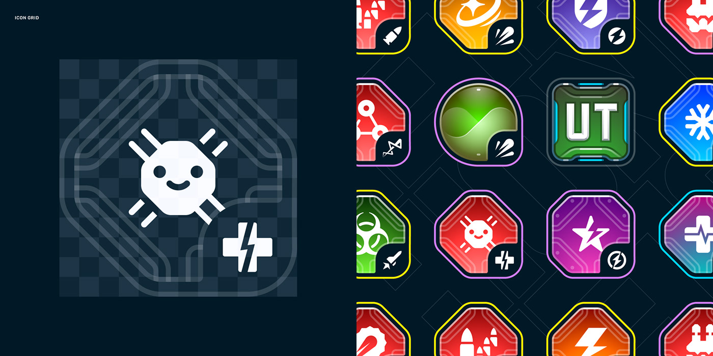game UI/UX ui design Mobile app Tank icons Logo Design multiplayer sticker