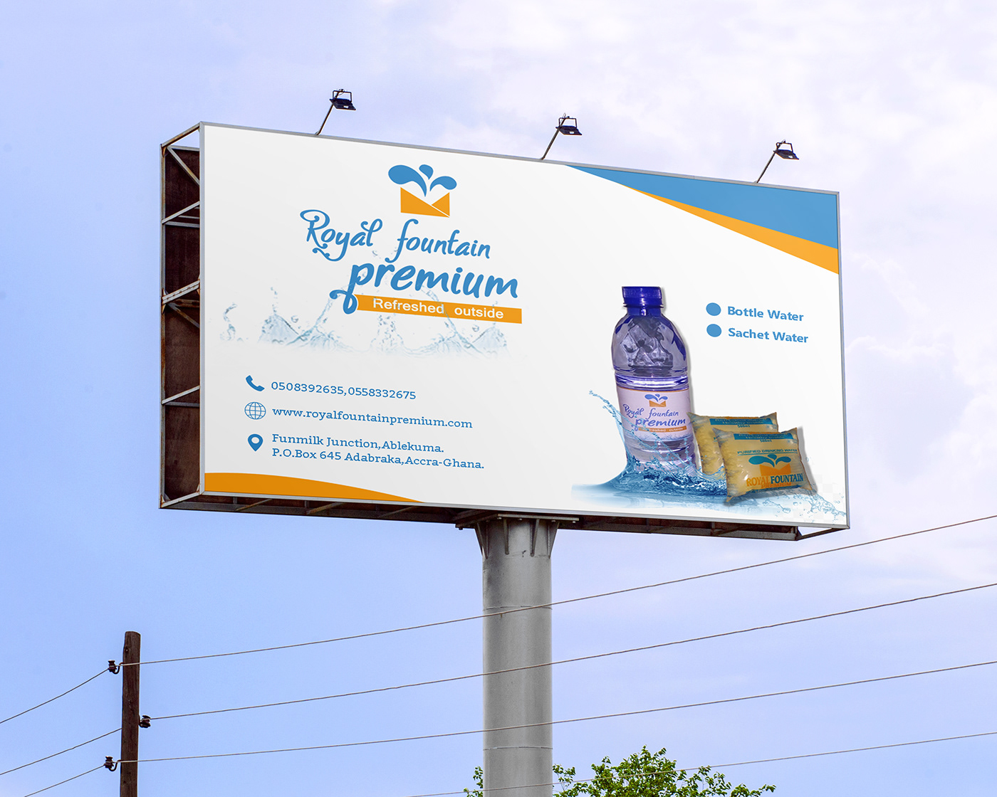 billboard banner design template Layout Stand Exhibition  Advertising  commercial Promotion