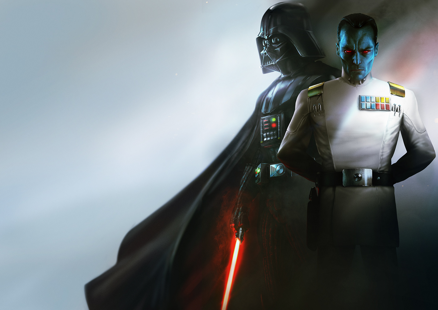star wars darth vader thrawn villain villains Anakin book cover Lucasfilm cover Dark side