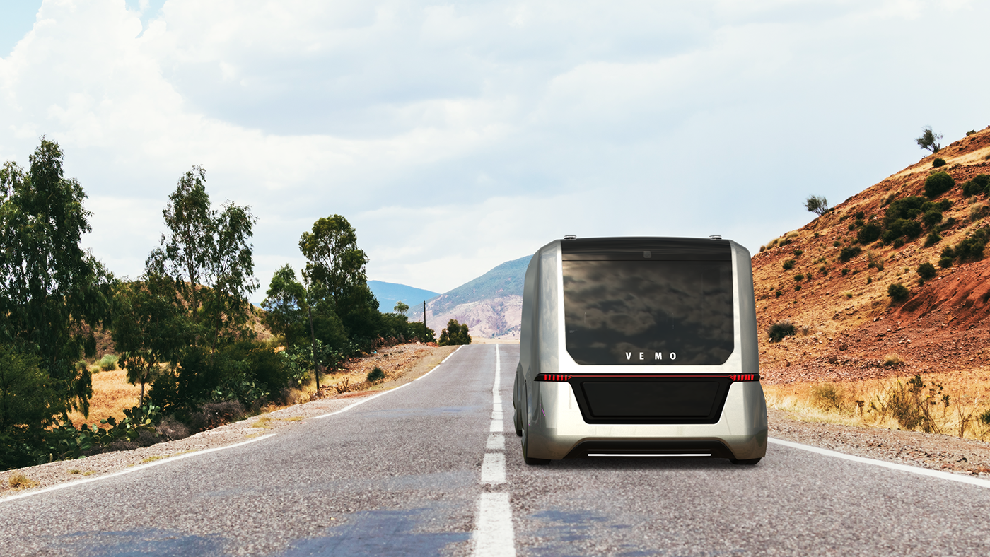 VEMO autonomous car veículo autônomo otimização do tempo optimize time vemo service carro autônomo serviço de mobilidade ambientes móveis Electric Car