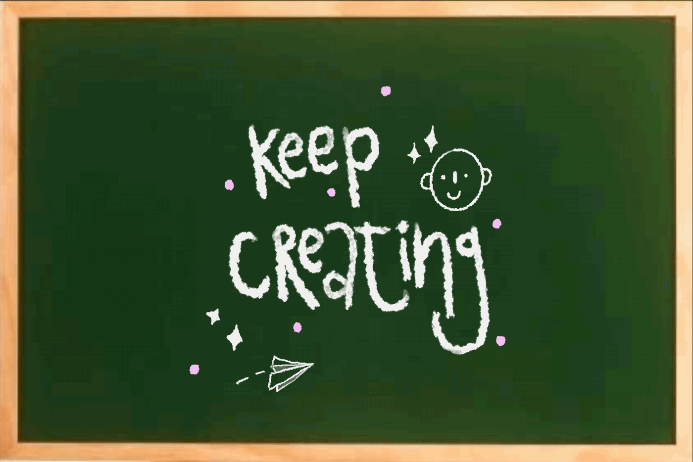 animation  chalk gif lettering motivation Positive