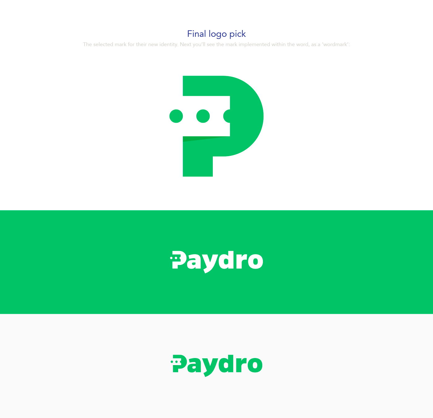 Pay paydro ticket Event Events network social payment online organise sell tools logo rebranding identity