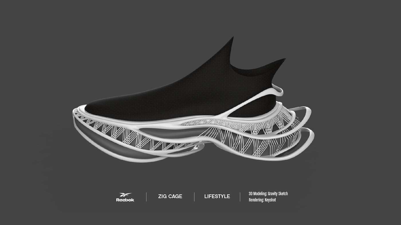 footwear design reebok footwear sneakers shoe design 3D 3d modeling