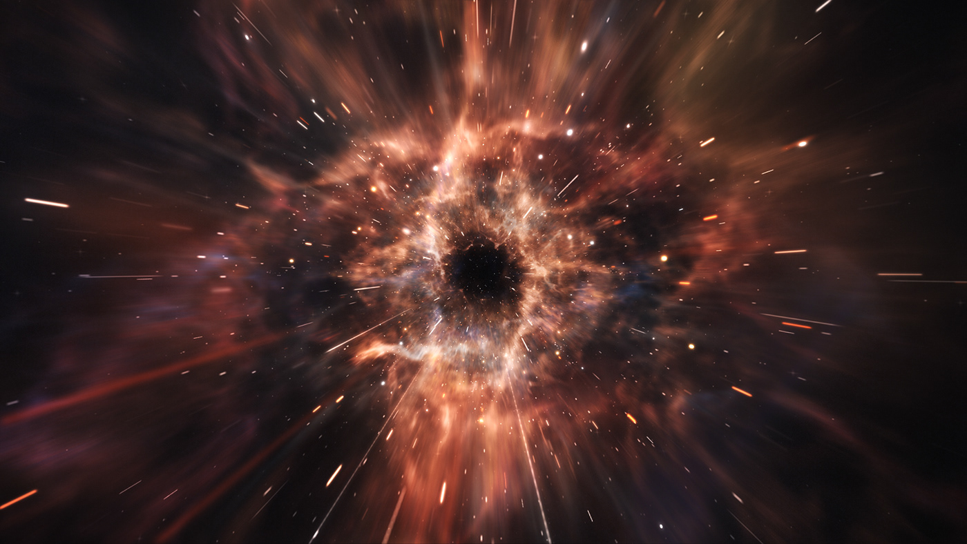 after effects eye flight through galaxy Magic   particle PARTICLE TUNNEL Particular Space  space flight