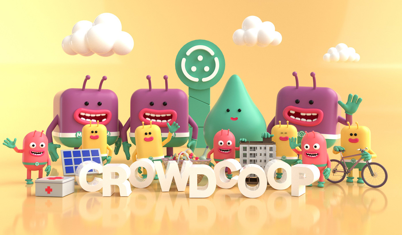 animation3D barcelona characterdesign cooperative crowdfunding funny social surreal