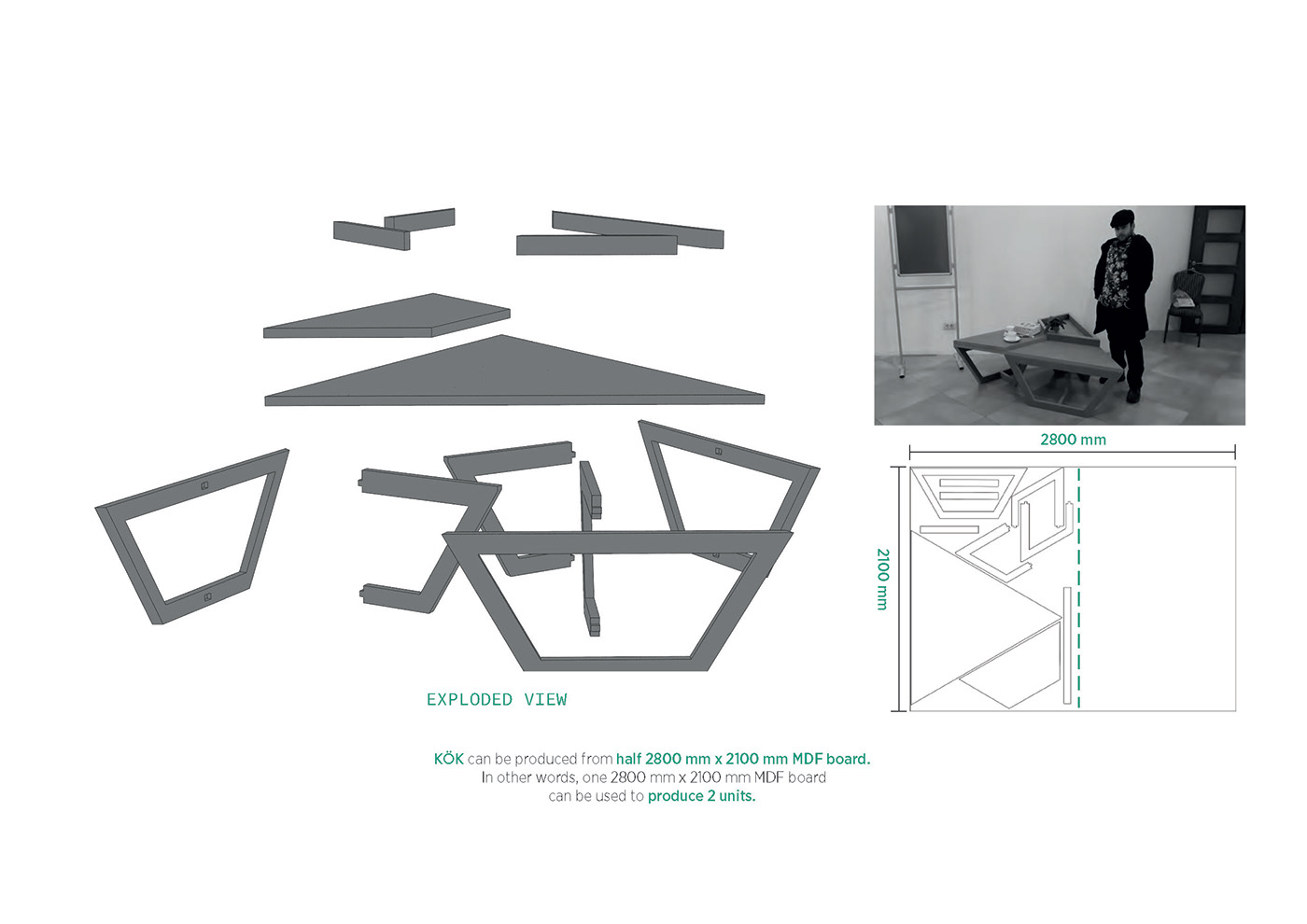 modular furniture design industrial design  product