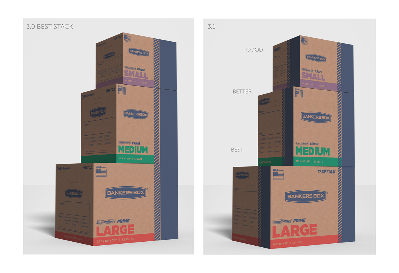 Packaging Brand ID chicago design firm color premium Amazon designers product cool