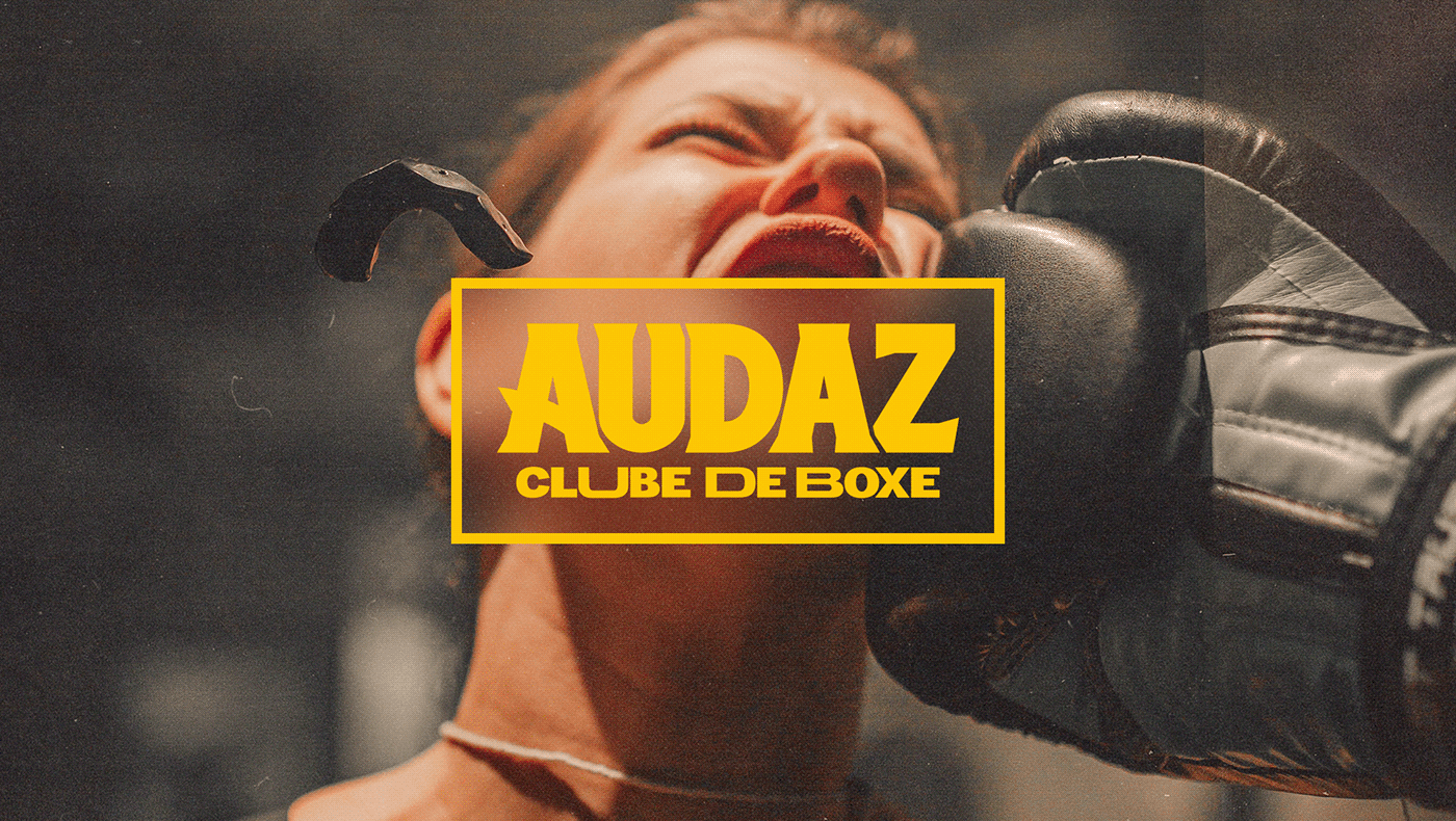 Audacity Boxing brand identity branding  fight graphic design  logo Logotype marca visual identity