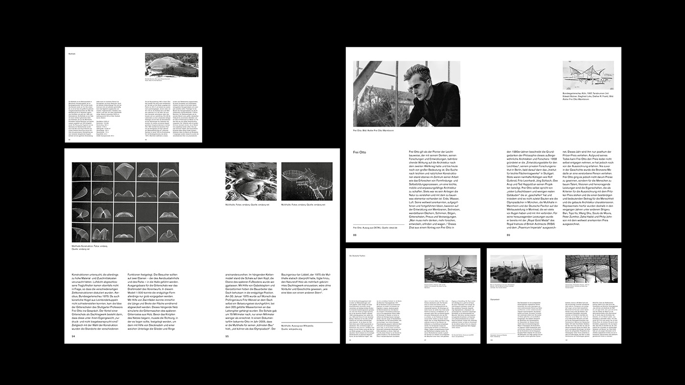 typography   architecture Nature biology bionics graphic design  book design research science editorial design 