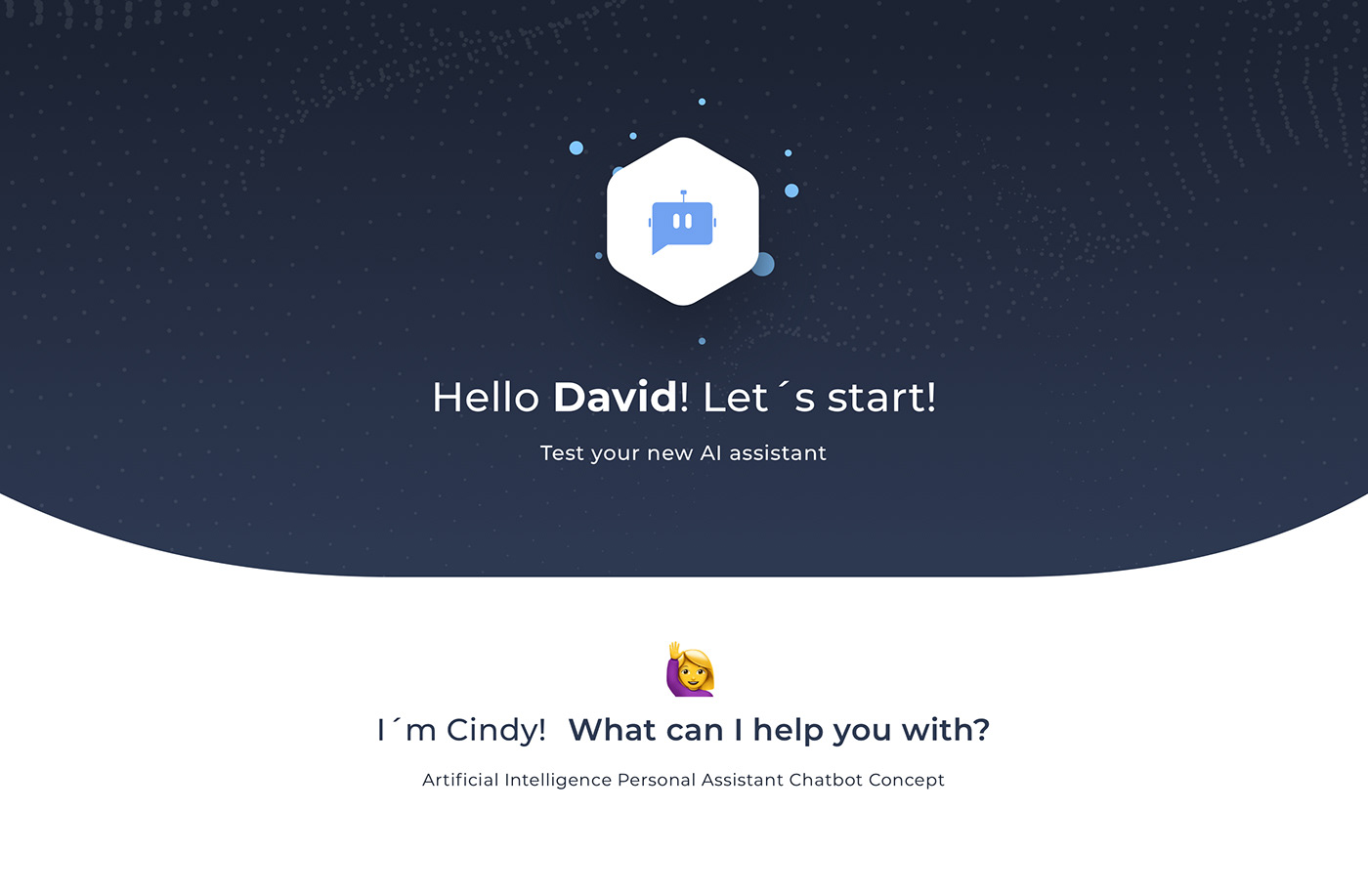 Chatbot user experience user interface ASSISTANT motion design ux UI