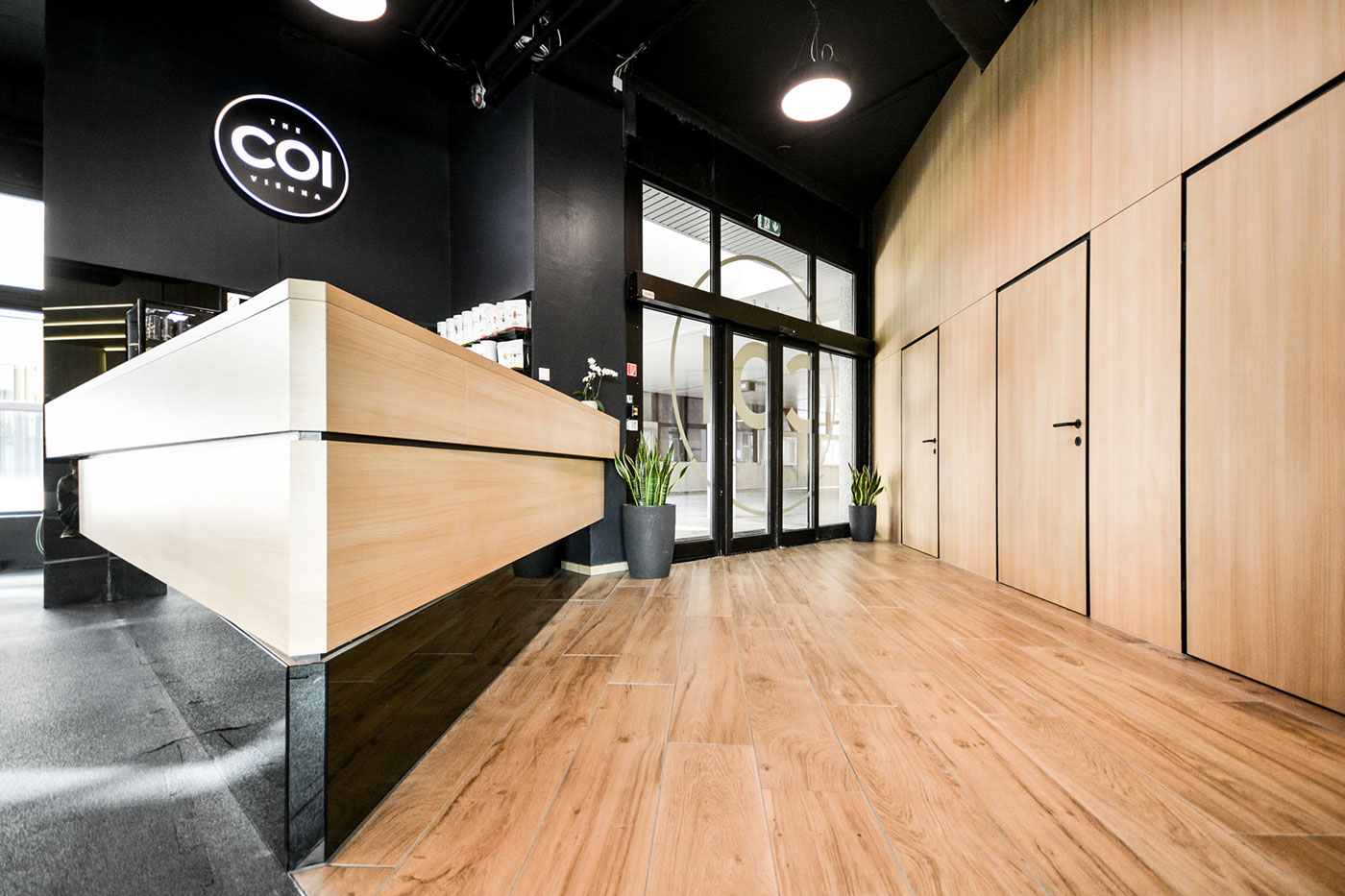 Interior Crossfit gym design whocares box furniture architecture wood COI