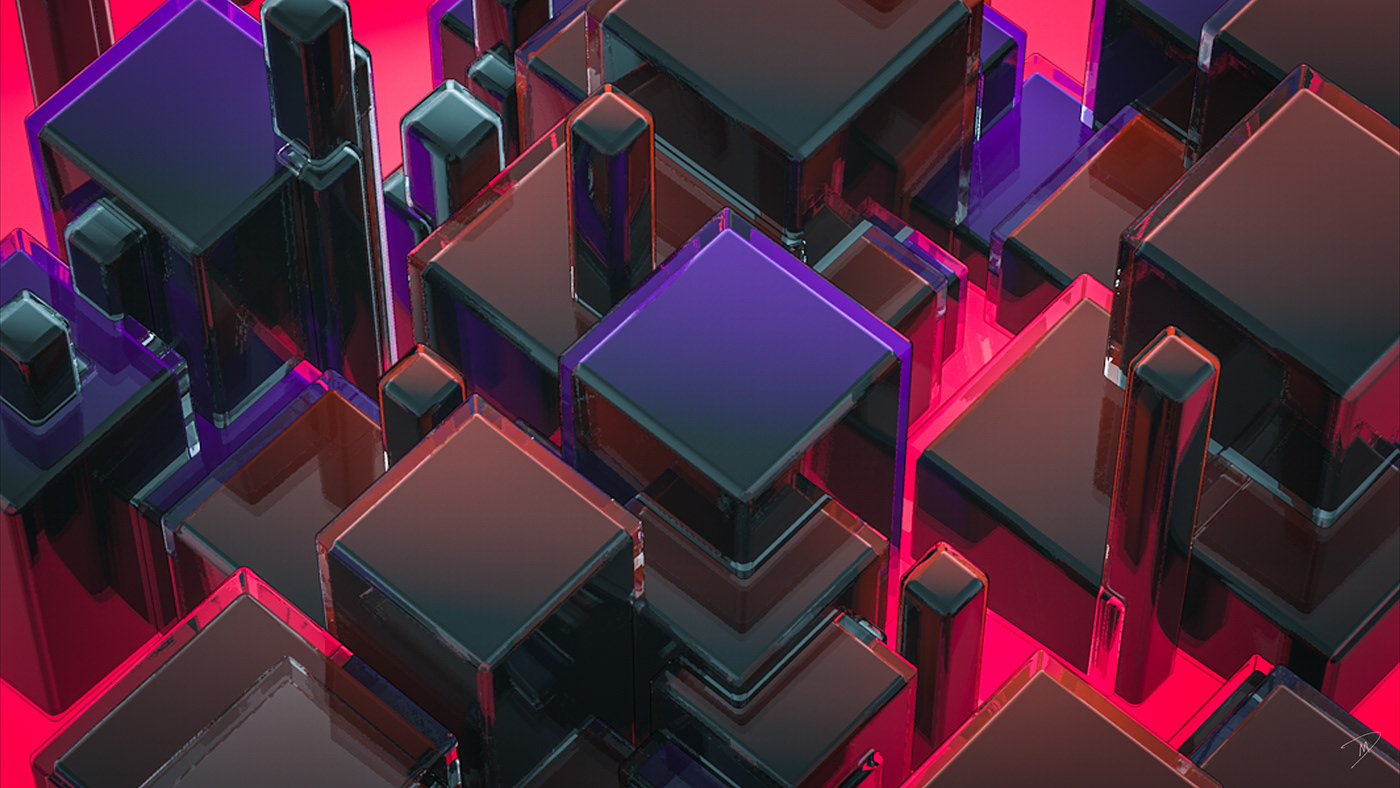 everydays digital abstract daily Render