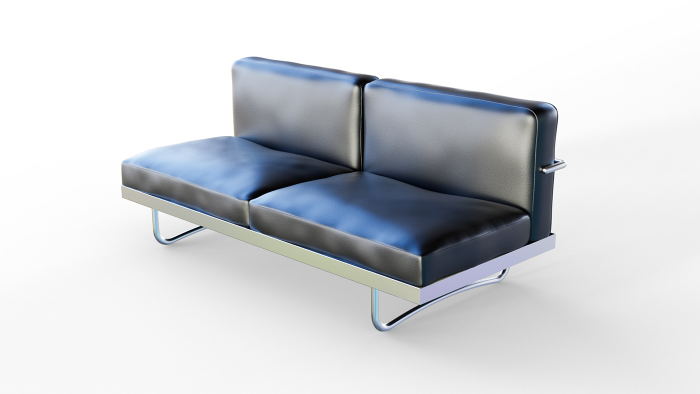 Cantilever Cassina chair CLASSSIC design furniture industrial Le Corbusier