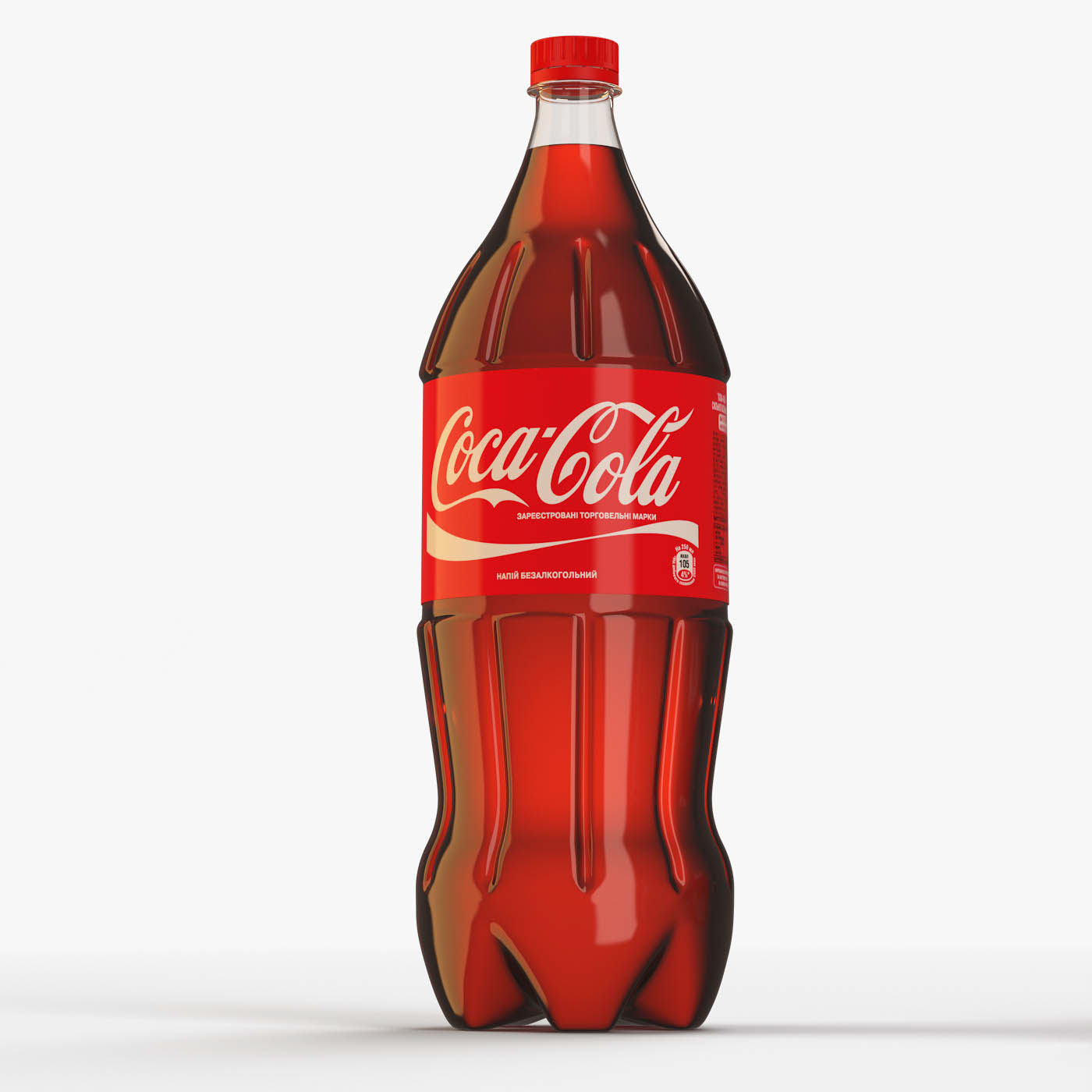 Bottle Of CocaCola High Detail 3d Model Render On Behance