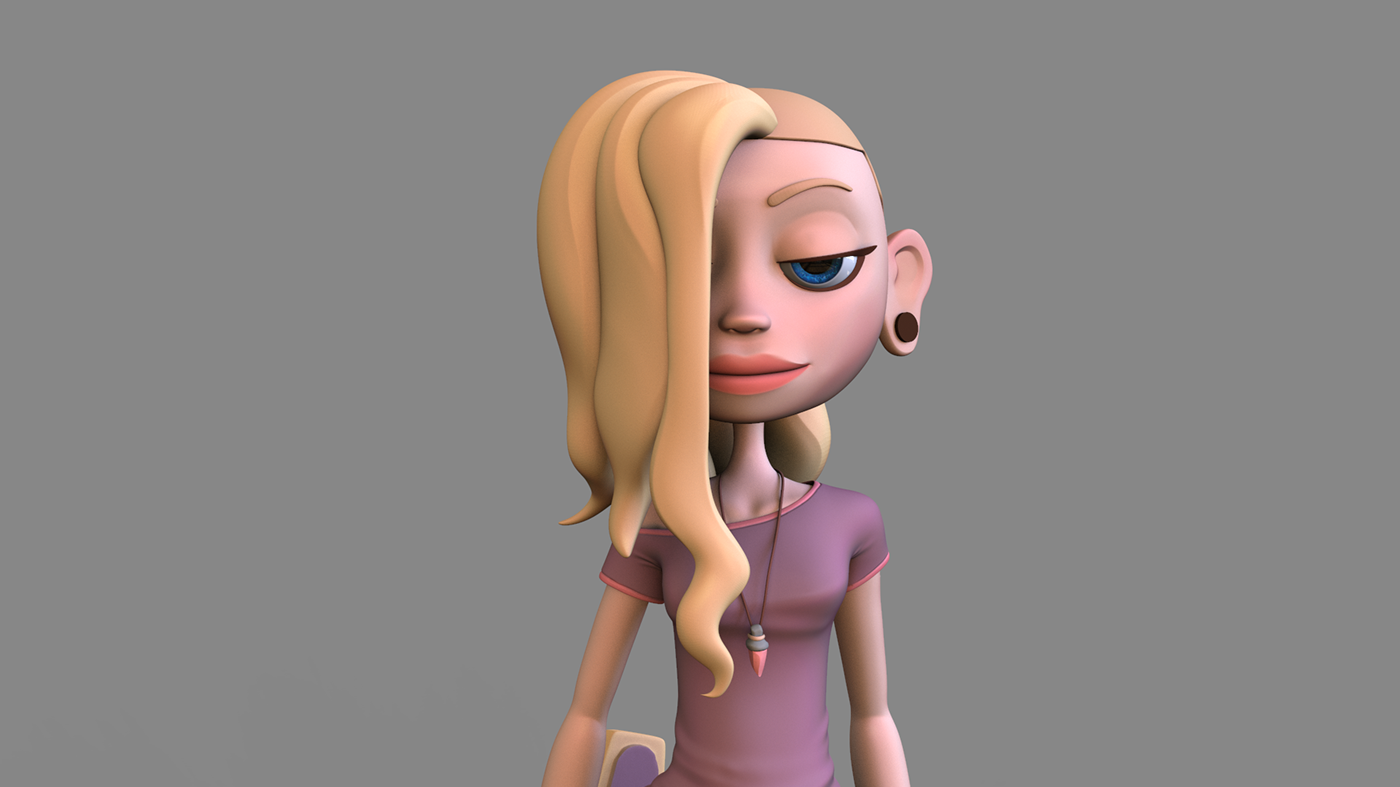Character Zbrush design 3D personaje