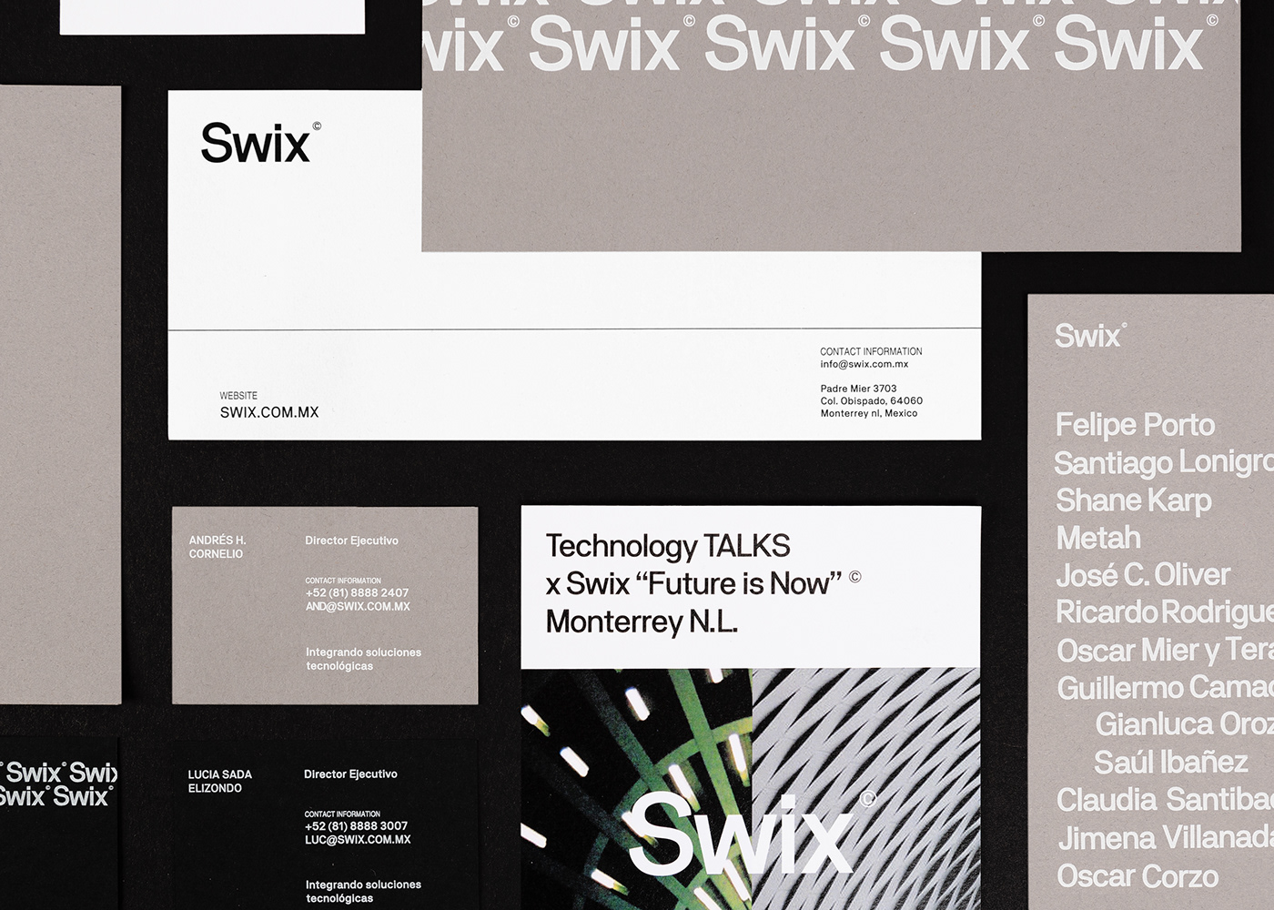 swix gradients Technology brand design monterrey solutions
