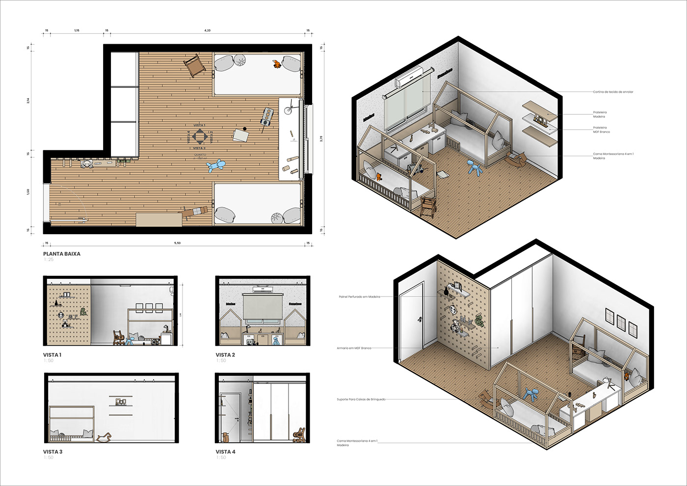 sketch Drawing  arquitectura architecture revit detalhamento ARQUITETURA interior design  projeto Quarto