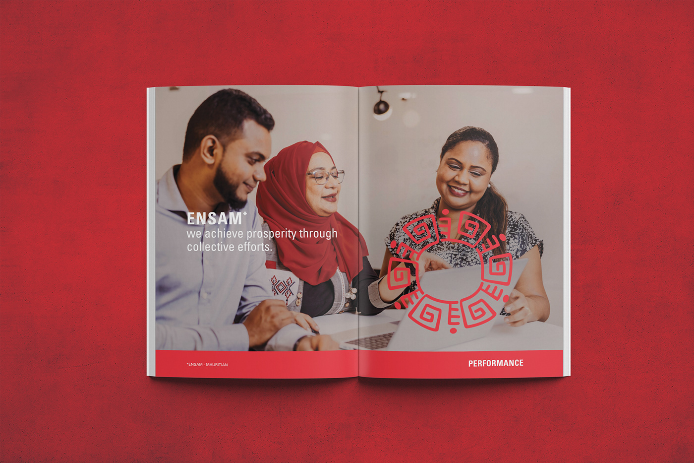 african annual report concept Corporate Communication design mauritius storytelling  