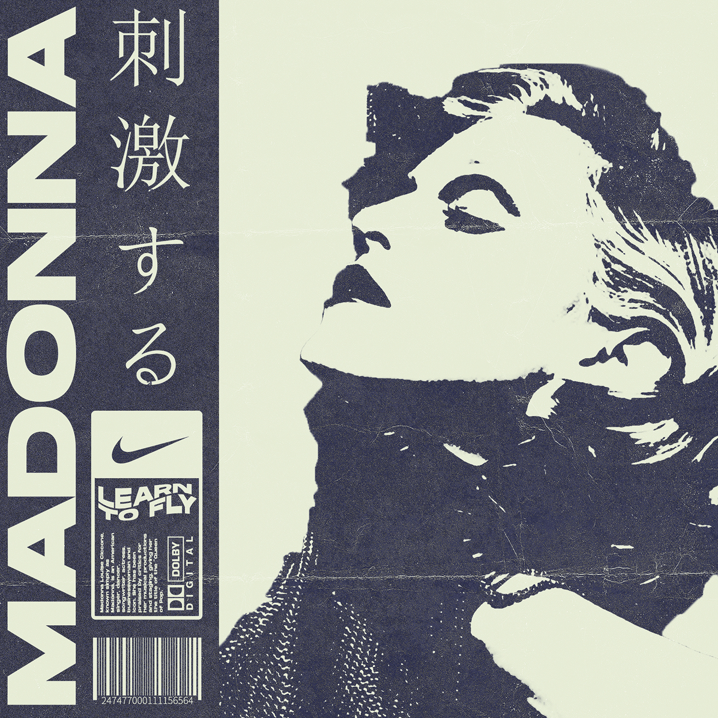 design identity Graphic Designer madonna cd vinyl music cover print DVD