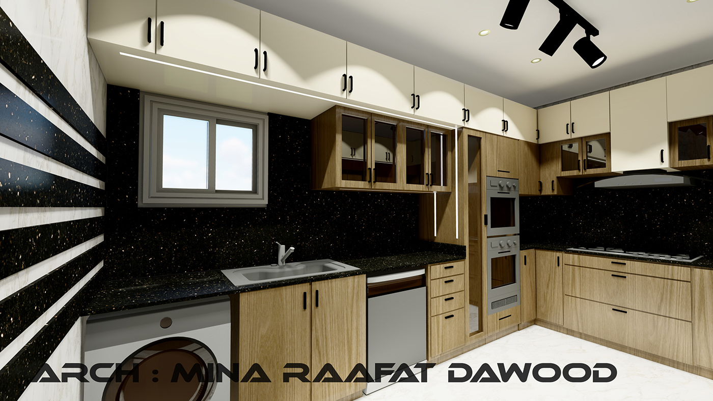 design interior design  kitchen design modern acrylic wood architecture kitchens alexandria kitchen cabinets