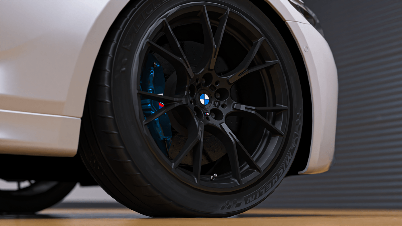 BMW car automotive   3D 3d render Render CGI luxury