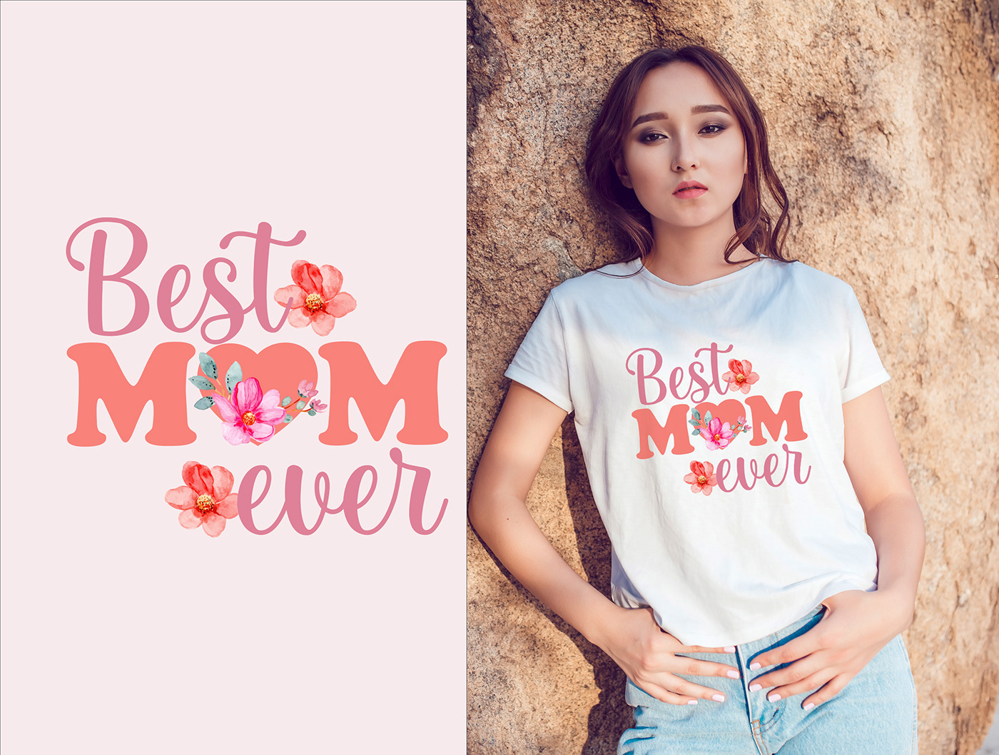 t-shirt Tshirt Design typography   Graphic Designer custom design Clothing apparel mom t shirt design mothers day t shirt