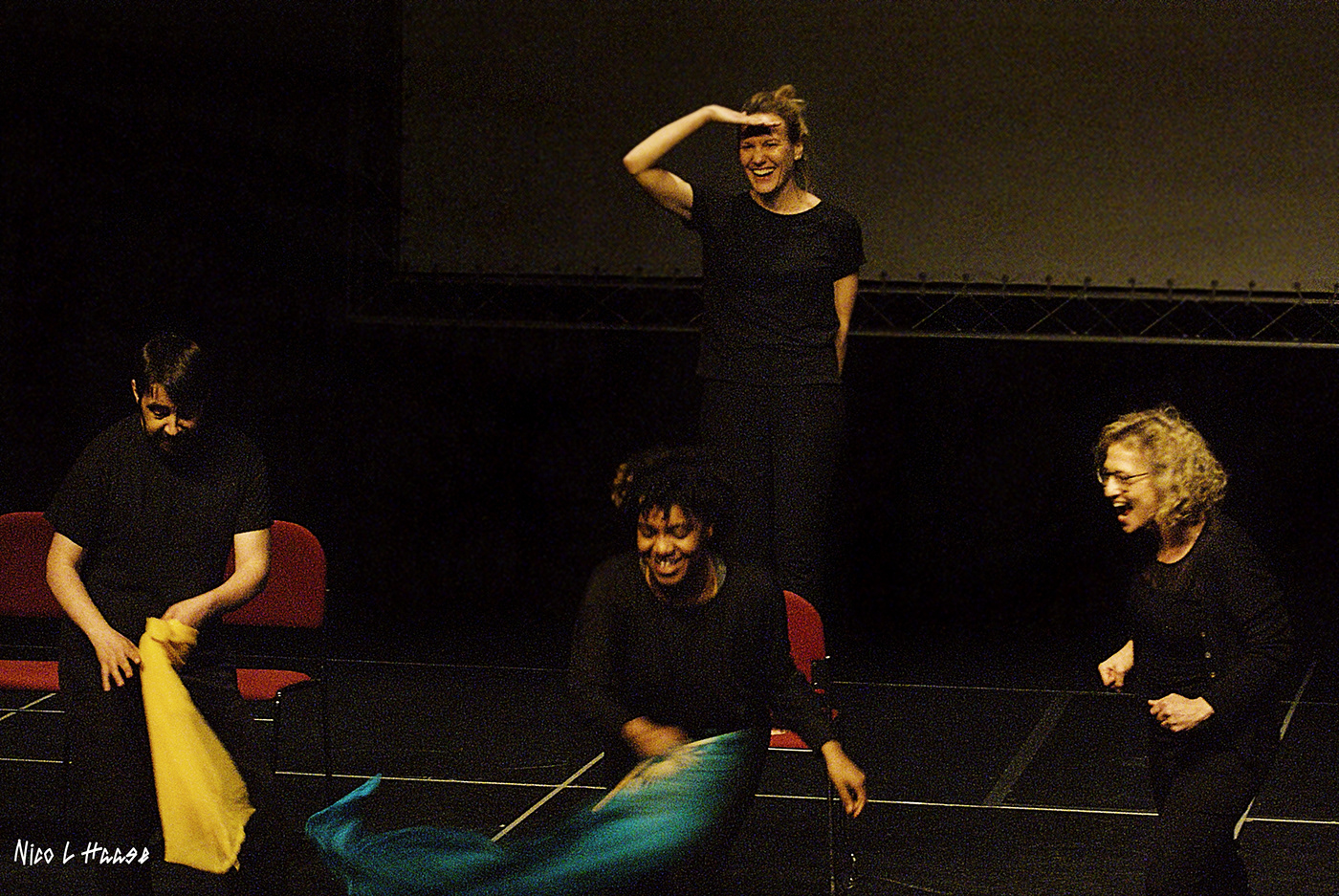 acting elft grain improvisation london theatre movement NHS Staff playback Theatre
