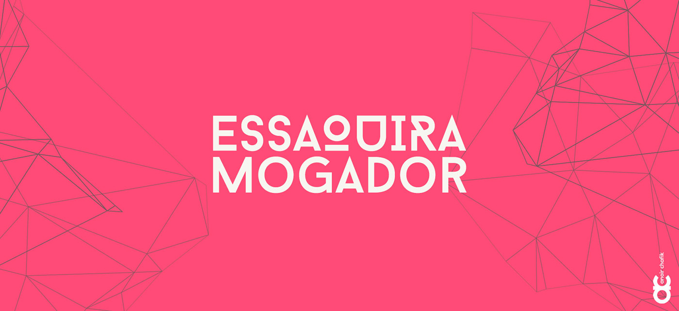 Essaouira Morocco logo creation creative Love mogador Marrakech design art