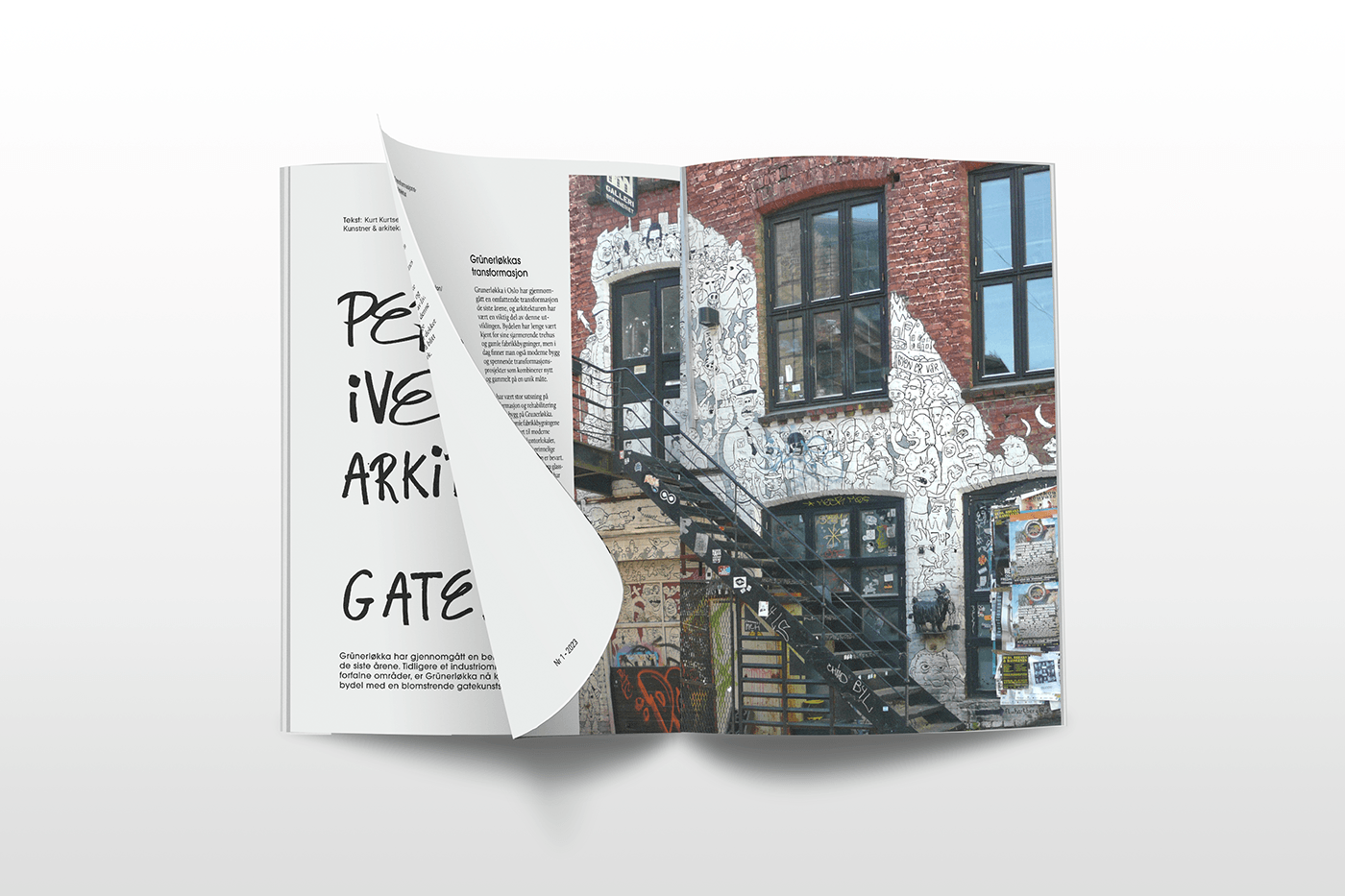 graphic design  editorial magazine Magazine design magazine layout print design  brand identity architecture Layout Design cover