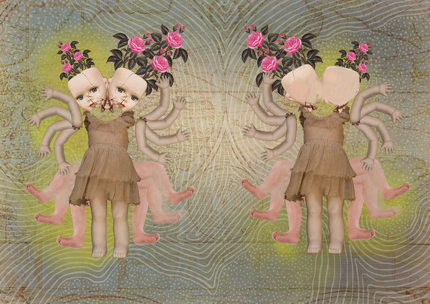 #collage #doll #artwork #finearts #digital #digitalpainting