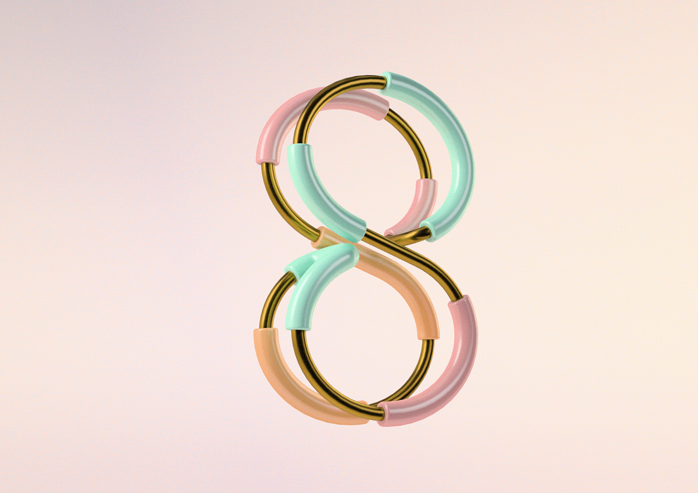 36days 36daysoftype 3D 3DType alphabets colors letters octane type typography  