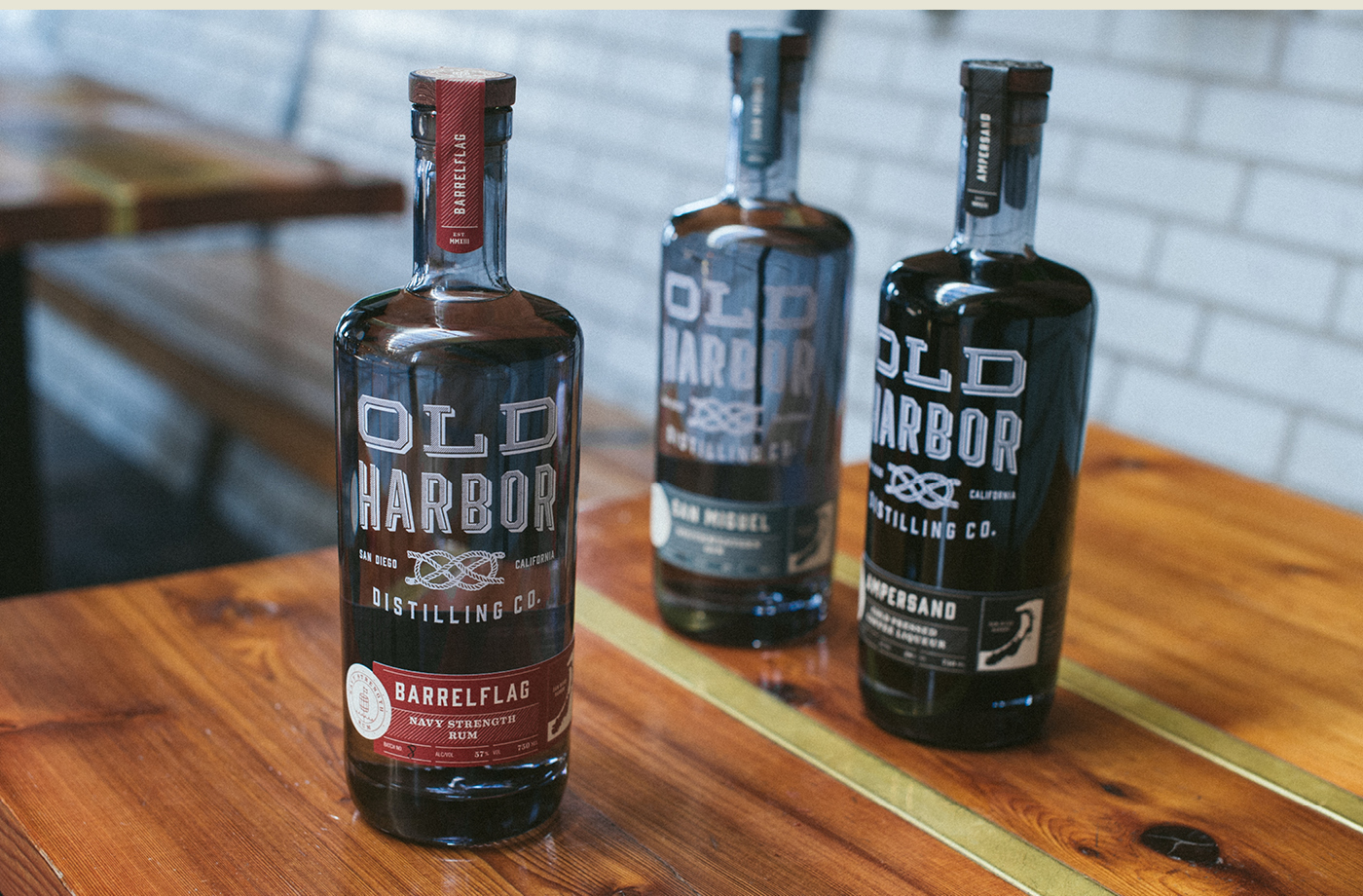 distillery vintage Spirits Rum gin bourbon craft spirits brand interactive Packaging