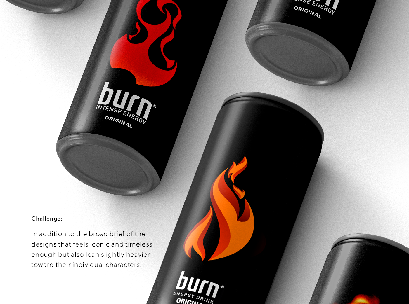 Packaging branding  energy drink beverage drink flame design 2D 3D conceptual