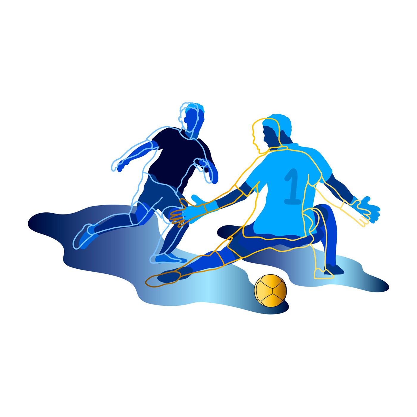 adobe illustrator futebol soccer vector visual identity pattern