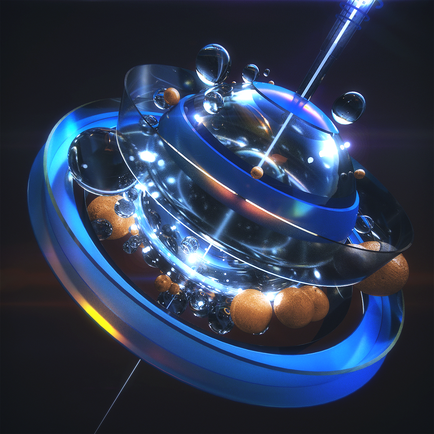 Cinema4D Octane 3D Abstract Redshift Design Cycles4D GPU Rendering