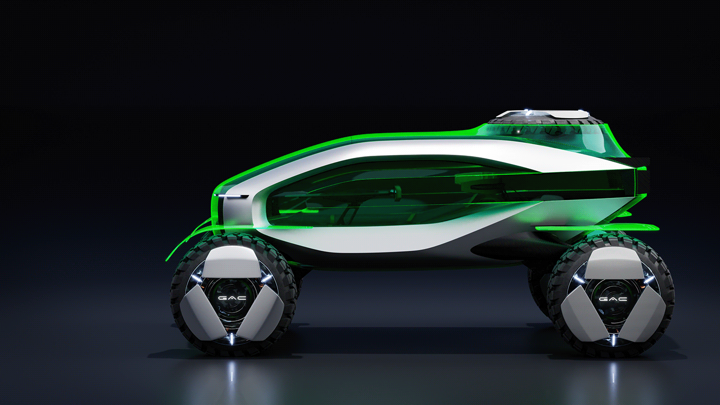 gac Vehicle automotive   CGI visualization car design transportation concept Render blender